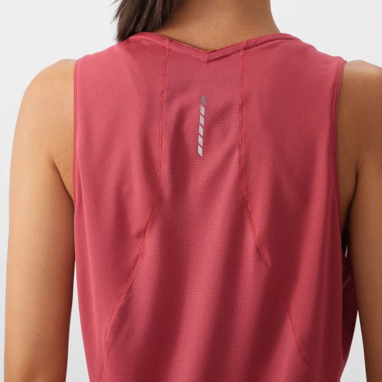 Pink Salomon Sense Aero Women's Tanks | IE EH7590